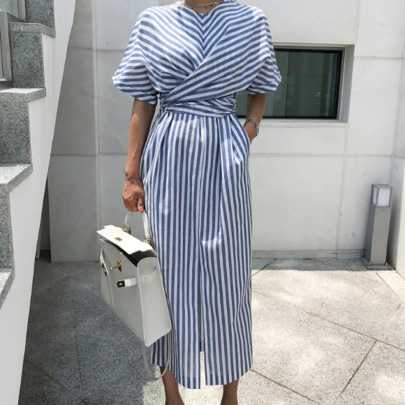 Women Casual Sashes Straight Party Dress Ladies Batwing Sleeve v Neck Elegant Bow Tie Dress Fashion Summer Beach Shirt Dress
Women Casual Sashes Straight Party Dress Ladies Batwing Sleeve v Neck Elegant Bow Tie Dress Fashion Summer Beach Shirt Dress