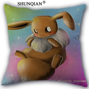 eevee Pillow Cover Custom Cotton Linen Decorative Pillows Covers Case For Textiles Chair 45x45cm one side A1017
eevee Pillow Cover Custom Cotton Linen Decorative Pillows Covers Case For Textiles Chair 45x45cm one side A1017