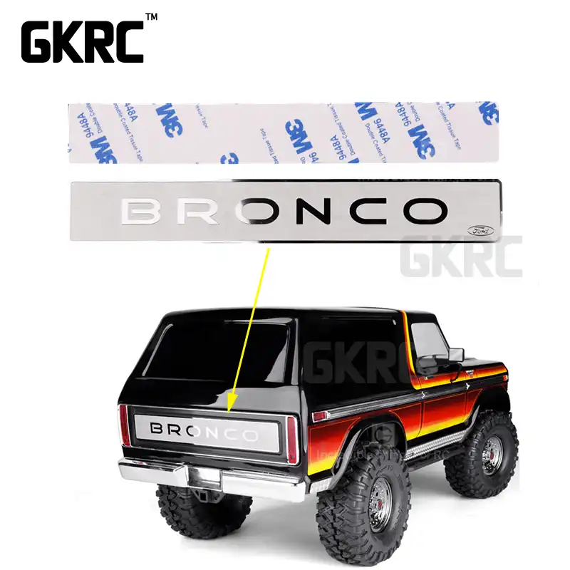 rc traxxas ford bronco