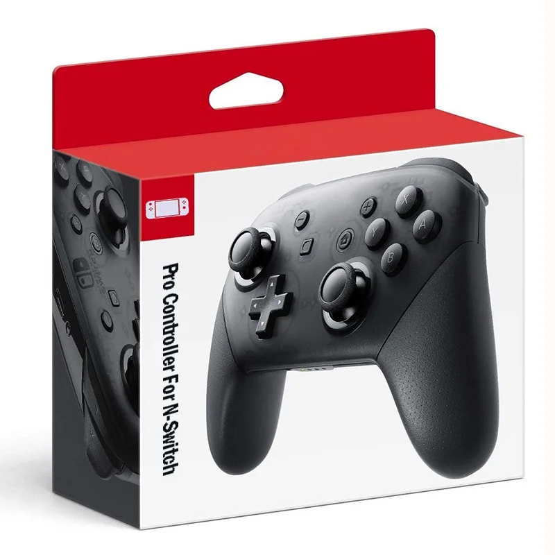 For Nintend Switch Pro Controller Bluetooth Wireless Gamepads Game Joystick Host Console Joypad - Splatoon 2/Xenoblade Themed