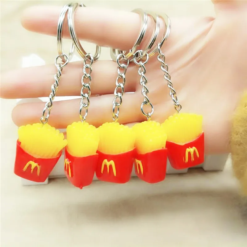 2018 New Creative Cute Key chain Mini Food Hamburger Fries Pendant Car Key Keychain For Men And Women Children Key Ring Gifts
2018 New Creative Cute Key chain Mini Food Hamburger Fries Pendant Car Key Keychain For Men And Women Children Key Ring Gifts