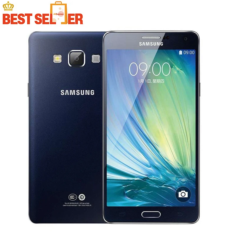 Original Samsung Galaxy A7 Duos A7000 4G LTE Mobile Phones Octa-core Dual SIM 1080P 5.5'' 13.0MP 2G RAM 16G ROM Smartphones
Original Samsung Galaxy A7 Duos A7000 4G LTE Mobile Phones Octa-core Dual SIM 1080P 5.5'' 13.0MP 2G RAM 16G ROM Smartphones