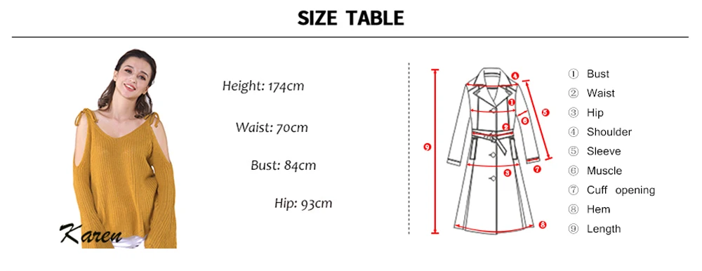 size coat
