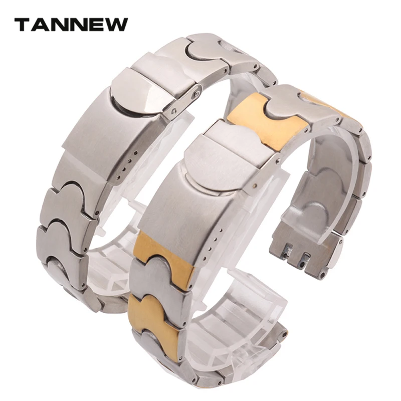 TANNEW fit swatch 17mm 19mm stainless steel watch strap with special butterfly buckle watchbands for men and lady free shipping
TANNEW fit swatch 17mm 19mm stainless steel watch strap with special butterfly buckle watchbands for men and lady free shipping