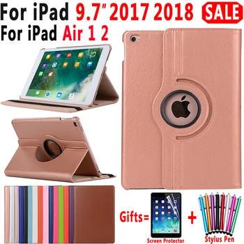 360Degree Rotating Leather Smart Cover Case for Apple iPad Air 1 Air 2 5 6 New iPad 9.7 2017 2018 5th 6th Generation Coque Funda
360Degree Rotating Leather Smart Cover Case for Apple iPad Air 1 Air 2 5 6 New iPad 9.7 2017 2018 5th 6th Generation Coque Funda