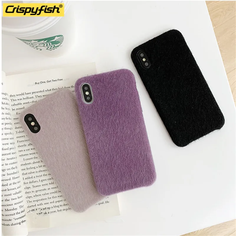 Crispyfish Plain Soft Cloth Case For iphone 7 8 plus Plush Winter Warm Hand TPU Silicone Cover For iphone X XR XS MAX 6 6s
Crispyfish Plain Soft Cloth Case For iphone 7 8 plus Plush Winter Warm Hand TPU Silicone Cover For iphone X XR XS MAX 6 6s