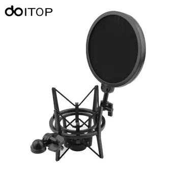 DOITOP Microphone Shock Mount Stand Holder with Integrated Pop Filter Kit Professional Mic Shock Mount High Quality #3
DOITOP Microphone Shock Mount Stand Holder with Integrated Pop Filter Kit Professional Mic Shock Mount High Quality #3