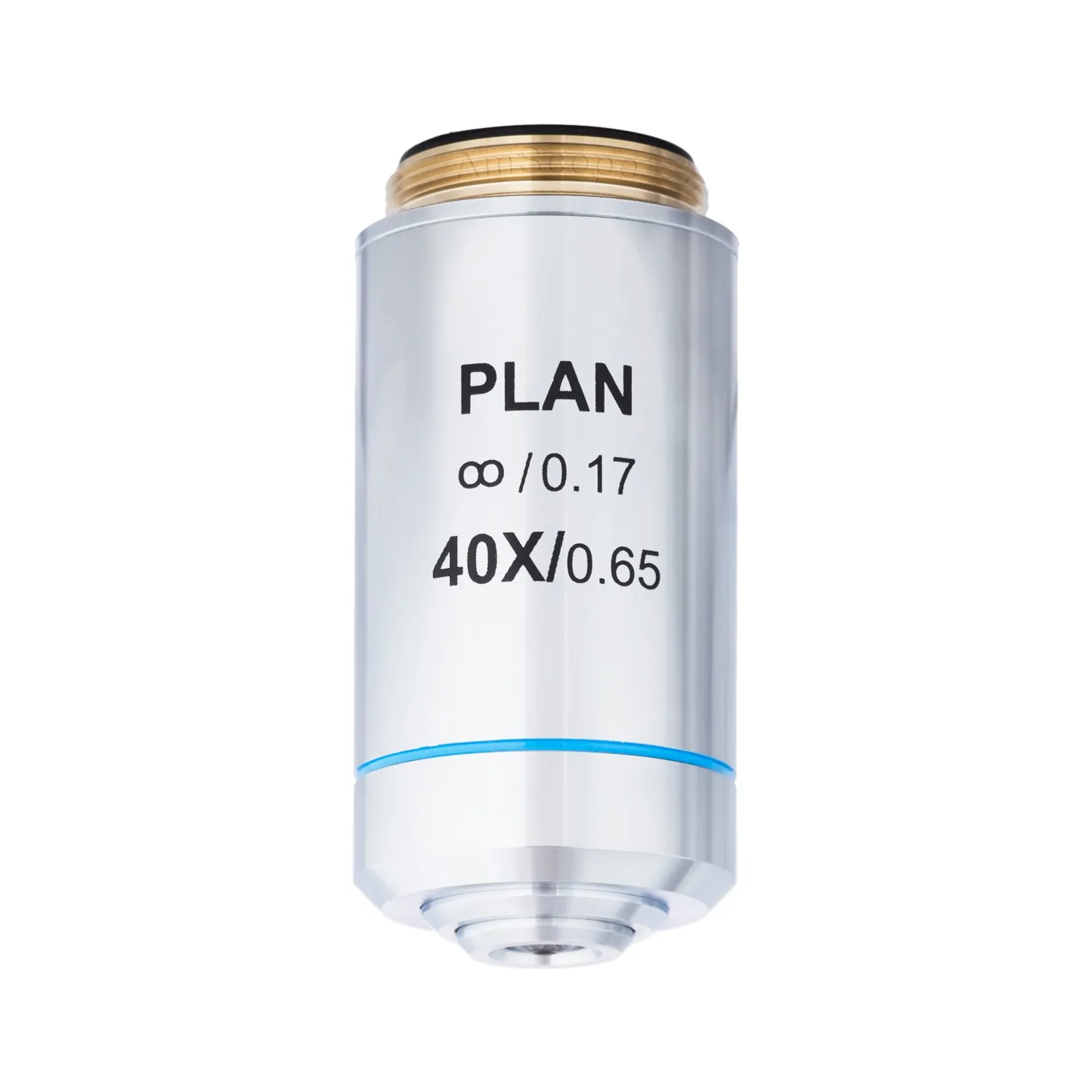 AmScope 40X Infinity-corrected Plan Microscope Objective (Spring) PA40X-INF-V300
AmScope 40X Infinity-corrected Plan Microscope Objective (Spring) PA40X-INF-V300