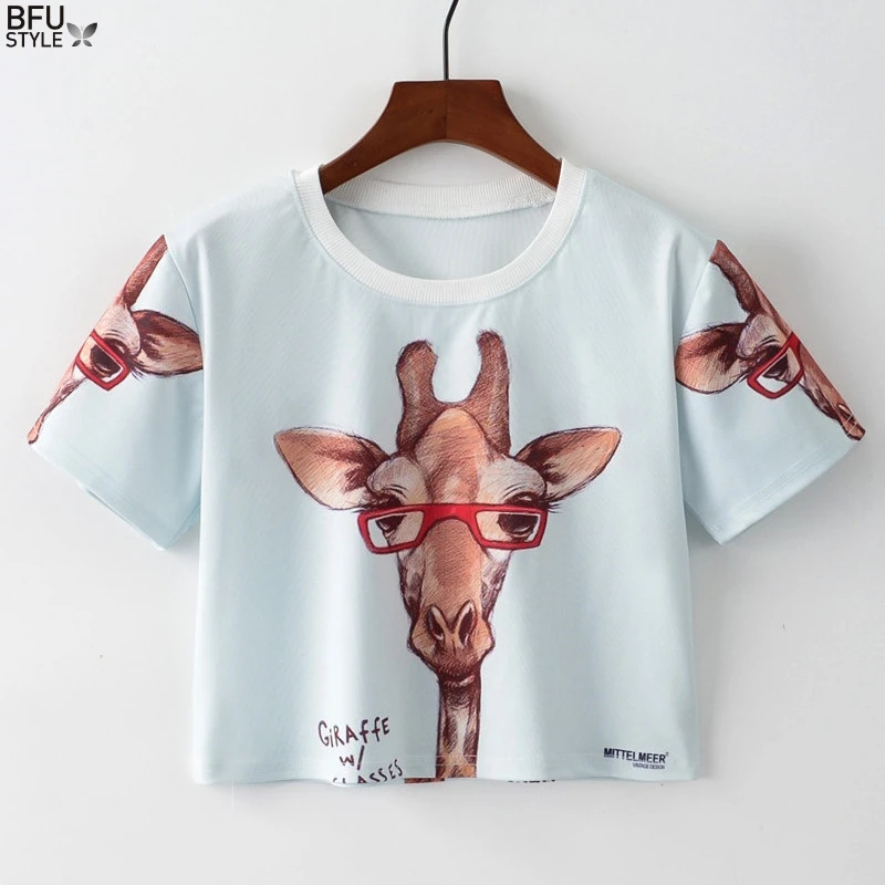 Fashion Women's Summer Letter Printed Crop Top 2019 Short Sleeve Cotton Shirts New Casual Tees Cute Female T-shirt Cute Cartoon
Fashion Women's Summer Letter Printed Crop Top 2019 Short Sleeve Cotton Shirts New Casual Tees Cute Female T-shirt Cute Cartoon