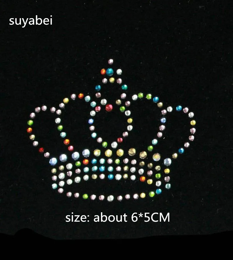 6pc/lot Colorful Crown Rhinestone iron on transfer patches hot fix rhinestone motif designs hot fix rhinestone applique
6pc/lot Colorful Crown Rhinestone iron on transfer patches hot fix rhinestone motif designs hot fix rhinestone applique