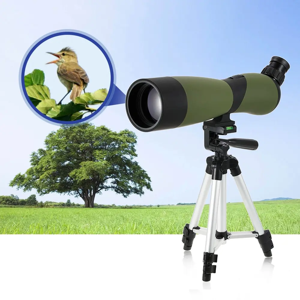 Professional Spotting Scope BaK4 Monocular Telescope 20x70 Angled Bird Watching Camping Landscape Lens Telescope with Tripod NEW
Professional Spotting Scope BaK4 Monocular Telescope 20x70 Angled Bird Watching Camping Landscape Lens Telescope with Tripod NEW
