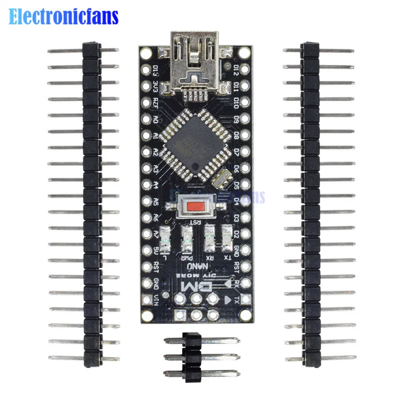 Mini USB PL2303TA Nano 4.0 Nano 3.0 ATmega328P Controller Board For Arduino 5V 16M Nano USB Driver Diy Kit Support Win7/10/XP
Mini USB PL2303TA Nano 4.0 Nano 3.0 ATmega328P Controller Board For Arduino 5V 16M Nano USB Driver Diy Kit Support Win7/10/XP