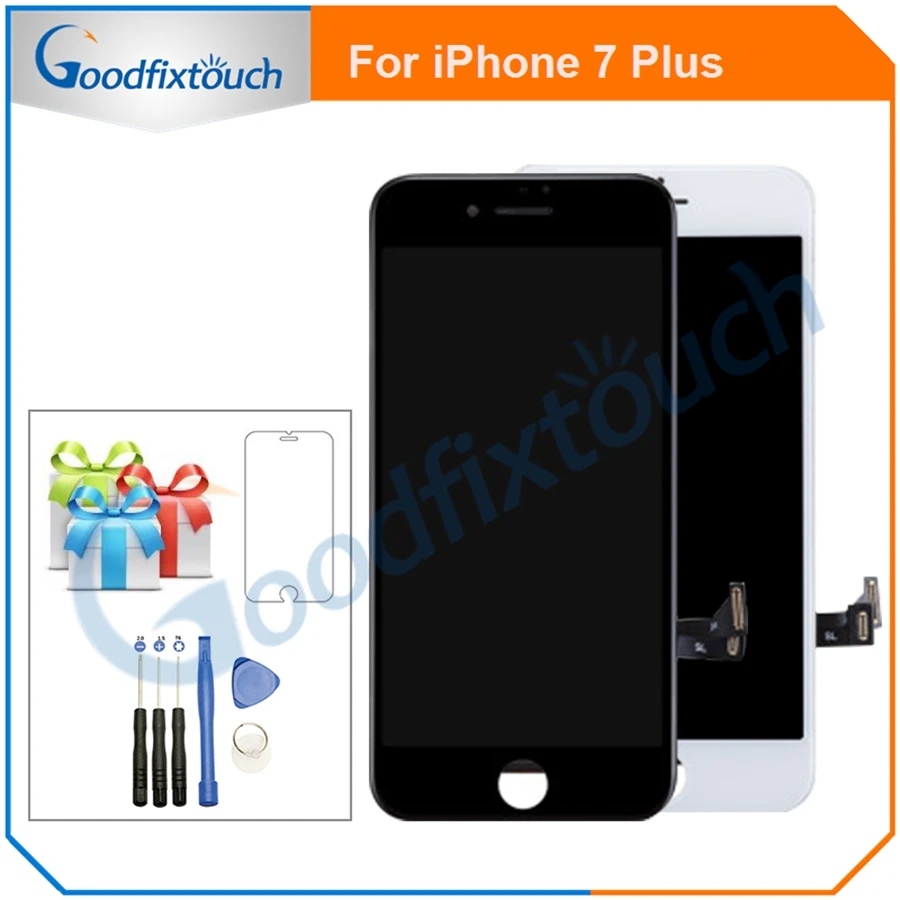 ЖК-дисплей для iPhone 7 7P Plus с сенсорным экраном и дигитайзером в сборе, запасные части без битых пикселей с подарком, бесплатная доставка
ЖК-дисплей для iPhone 7 7P Plus с сенсорным экраном и дигитайзером в сборе, запасные части без битых пикселей с подарком, бесплатная доставка