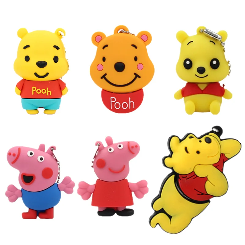 Pooh Bear Usb Flash Drive 128GB Cute Cartoon Pen Drive 32GB 64GB Flash Memory Card 4GB 8GB 16GB Pendrive Usb Stick Best Gift
Pooh Bear Usb Flash Drive 128GB Cute Cartoon Pen Drive 32GB 64GB Flash Memory Card 4GB 8GB 16GB Pendrive Usb Stick Best Gift
