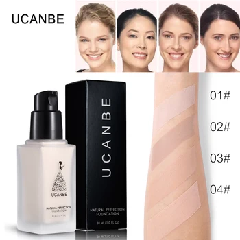 UCANBE 30ml Liquid Foundation Natural Perfection Face Makeup Full Coverage Concealer Whitening Primer Waterproof Cosmetics
UCANBE 30ml Liquid Foundation Natural Perfection Face Makeup Full Coverage Concealer Whitening Primer Waterproof Cosmetics