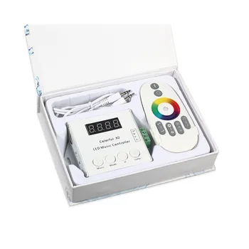 LED Music Controller Strip Pixels Colorful x1 x2 Controller DC5V 12V 24V WS2812 WS2811 WS2813 6803 1903 IC Digital Addressable
LED Music Controller Strip Pixels Colorful x1 x2 Controller DC5V 12V 24V WS2812 WS2811 WS2813 6803 1903 IC Digital Addressable