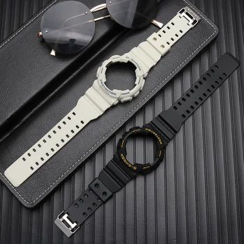 SIKAI Original quality rubber Watchband With Case For Casio GA100 GA-110 GD120 Silicone Men's Waterproof Watch Strap With Shell
SIKAI Original quality rubber Watchband With Case For Casio GA100 GA-110 GD120 Silicone Men's Waterproof Watch Strap With Shell