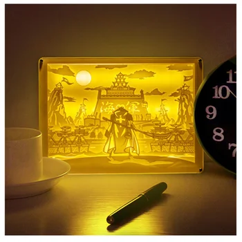 ONE PIECE Edward Newgate The Battle Over The Dome Acrylic Stereo Light Desk Lamp Sculpture Paper Carving Crystal Frame Lamp H78
ONE PIECE Edward Newgate The Battle Over The Dome Acrylic Stereo Light Desk Lamp Sculpture Paper Carving Crystal Frame Lamp H78