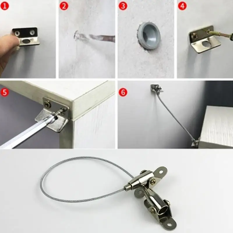 Baby Safety Anti-Tip Tape Flat Screen TV Straps and Wall Furniture Child Lock Protection Products From Children to Children
Baby Safety Anti-Tip Tape Flat Screen TV Straps and Wall Furniture Child Lock Protection Products From Children to Children