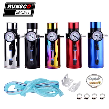 Universal Aluminum Oil Reservoir Catch Can Tank With Breather Filter Vacuum Pressure Gauge Kit
Universal Aluminum Oil Reservoir Catch Can Tank With Breather Filter Vacuum Pressure Gauge Kit