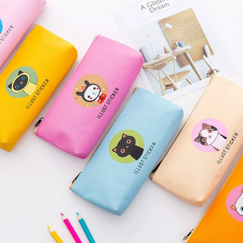 High Quality Mew Pencil Case Quality PU School Supplies Stationery Gift Pencilcase School Cute Pencil Box School Tools
High Quality Mew Pencil Case Quality PU School Supplies Stationery Gift Pencilcase School Cute Pencil Box School Tools