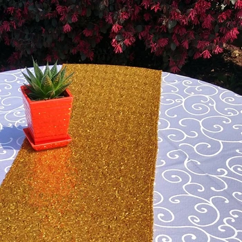New Silver/Gold Sequin Table Runner For Wedding/Event/Party/Banquet/Christmas Wedding Table Decoraiton (30cm by 180cm) 
New Silver/Gold Sequin Table Runner For Wedding/Event/Party/Banquet/Christmas Wedding Table Decoraiton (30cm by 180cm)