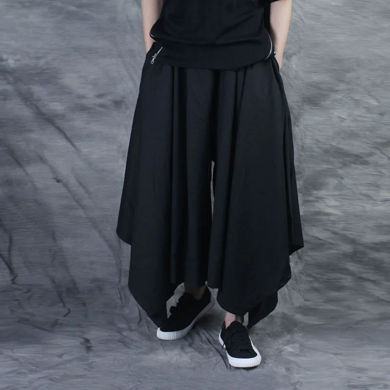 Men fashion wide leg loose hip hop pants nightclub singer stage skirt pants mens gothic punk joggers hiphop streetwear trousers
Men fashion wide leg loose hip hop pants nightclub singer stage skirt pants mens gothic punk joggers hiphop streetwear trousers