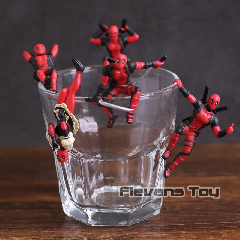 PUTITTO Series Marvel X-Men Deadpool Mini PVC Figures Toys Cup Decoration Dolls 5pcs/set
PUTITTO Series Marvel X-Men Deadpool Mini PVC Figures Toys Cup Decoration Dolls 5pcs/set