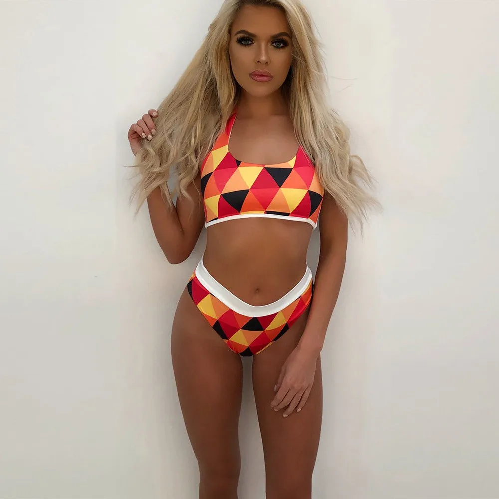 Swimwear women Solid Swimsuit Female Bikini Set Swimwear Push-Up Padded Print Bandage Bra Swimsuit Beachwear beach wear
Swimwear women Solid Swimsuit Female Bikini Set Swimwear Push-Up Padded Print Bandage Bra Swimsuit Beachwear beach wear