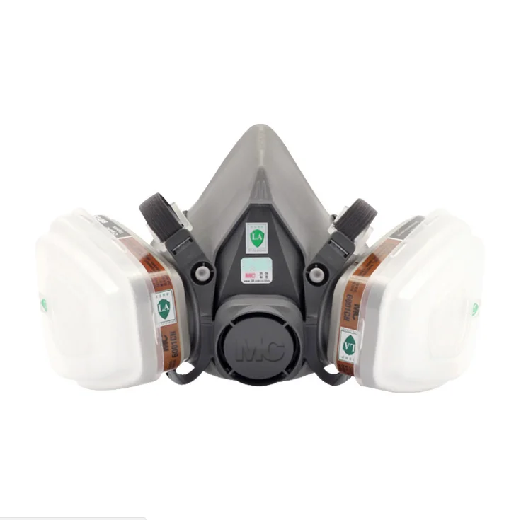 6200 N95 Double Gas Mask Protection Filter Chemical Half Face Respirator Mask
6200 N95 Double Gas Mask Protection Filter Chemical Half Face Respirator Mask