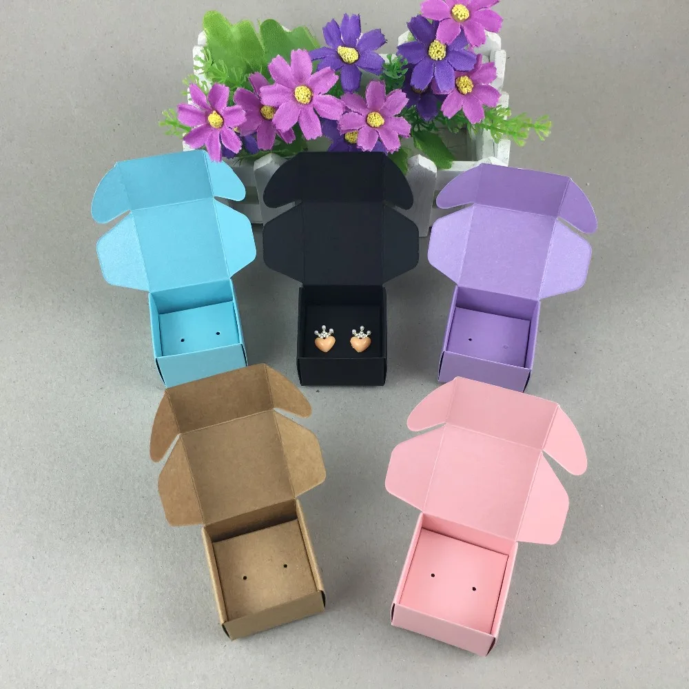200Set Paper Jewelry Boxes&Earring Cards Kraft Earring Packing Box Blank accessory Packaging Jewelry Set Box DIY Gift Boxes
200Set Paper Jewelry Boxes&Earring Cards Kraft Earring Packing Box Blank accessory Packaging Jewelry Set Box DIY Gift Boxes