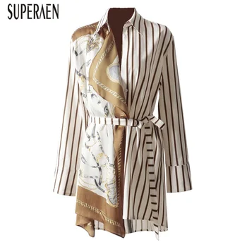 SuperAen Europe Fashion Spring and Summer New Women Dress 2019 Wild Cotton Women Clothing Striped Long Sleeve Dress Female
SuperAen Europe Fashion Spring and Summer New Women Dress 2019 Wild Cotton Women Clothing Striped Long Sleeve Dress Female