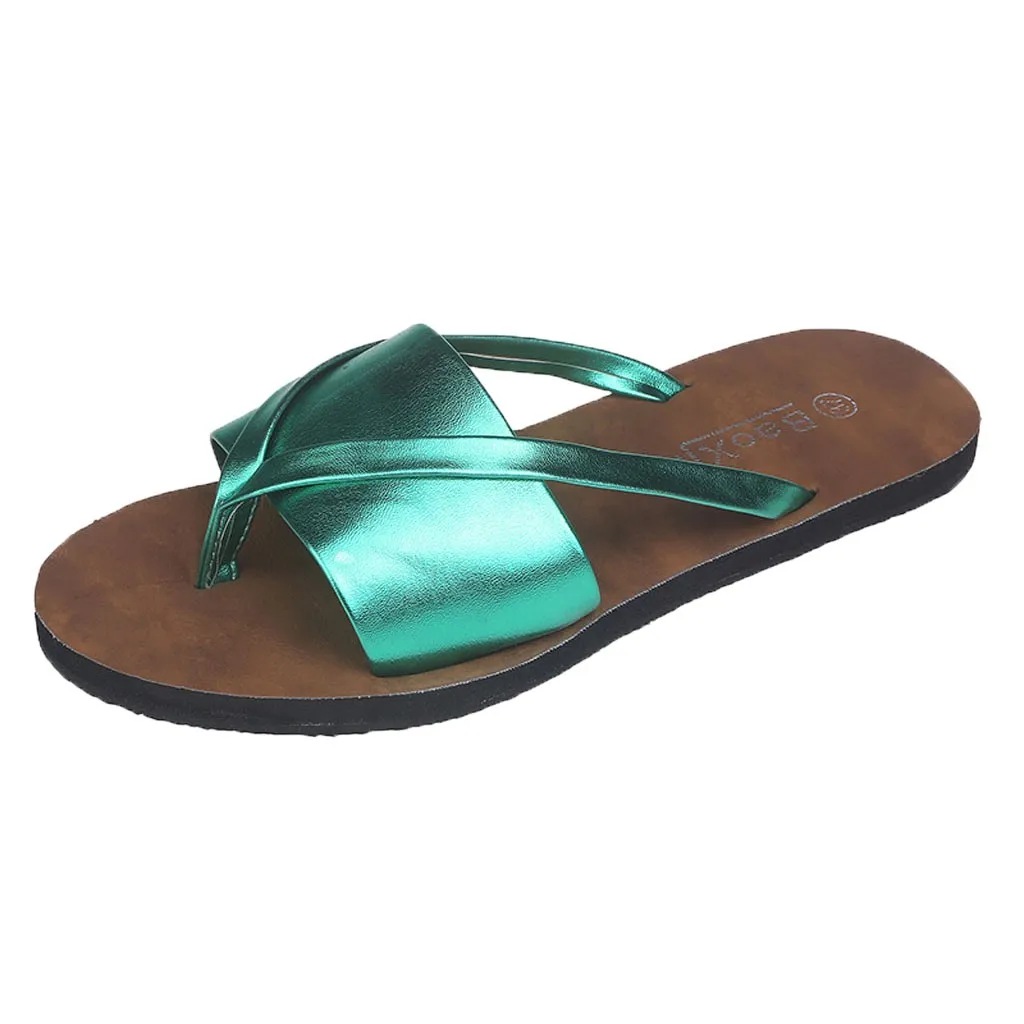 SAGACE Spring/Autumn Beach Flip Flops Women Flat Solid Round Toe Slip-On Outside Casual All-purpose Simple Stage Slippers
SAGACE Spring/Autumn Beach Flip Flops Women Flat Solid Round Toe Slip-On Outside Casual All-purpose Simple Stage Slippers