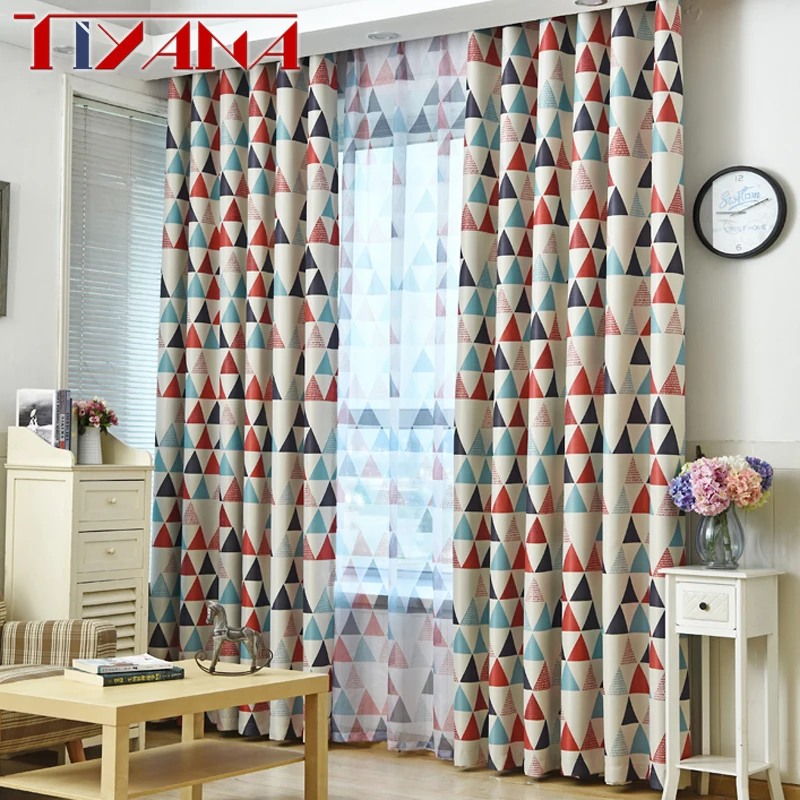 Modern Geometric Design Curtains For Living Room Red Thermal blackout Drapes For Kids Bedroom Finished Tulle Sheer Drapes WP2112
Modern Geometric Design Curtains For Living Room Red Thermal blackout Drapes For Kids Bedroom Finished Tulle Sheer Drapes WP2112