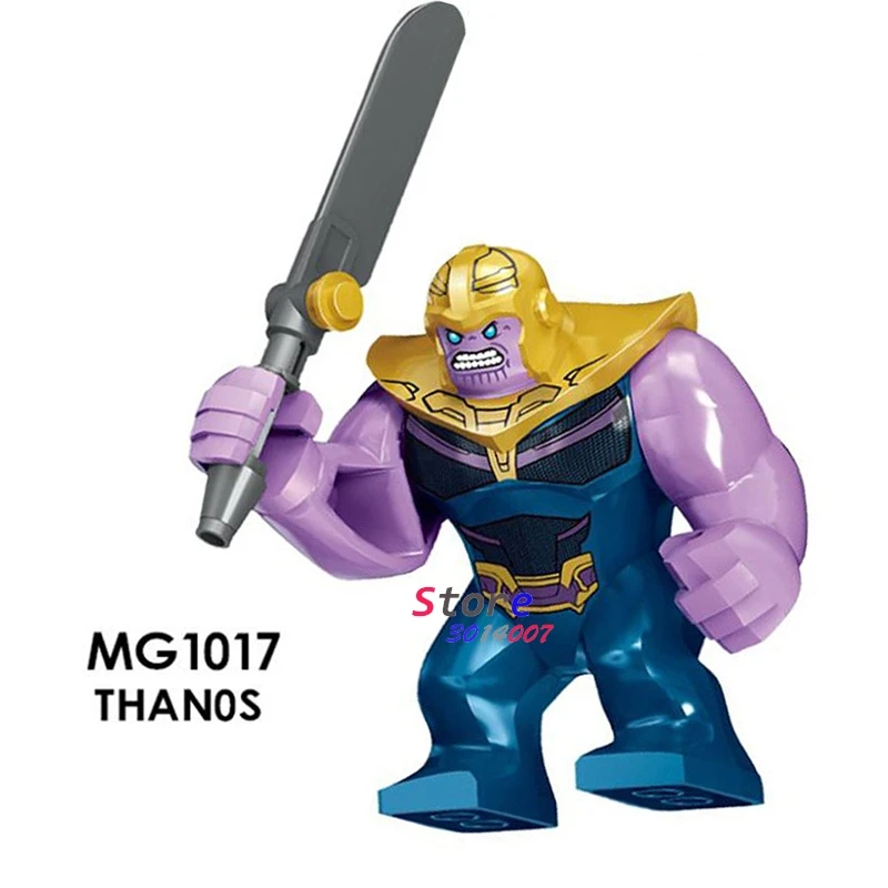Single Avengers Infinity War Thanos with Thor Ant-Man Nebula Scarlet Stones building blocks toys for children
Single Avengers Infinity War Thanos with Thor Ant-Man Nebula Scarlet Stones building blocks toys for children