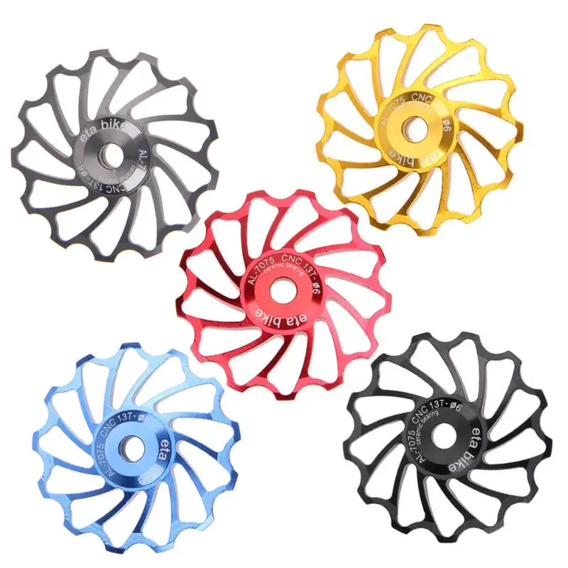 13T MTB Ceramic Bearing Jockey Wheel Pulley Road Bike Bicycle Rear Deraille Bearing Jockey Wheel Pulley Road Bicycle Bike Derail
13T MTB Ceramic Bearing Jockey Wheel Pulley Road Bike Bicycle Rear Deraille Bearing Jockey Wheel Pulley Road Bicycle Bike Derail