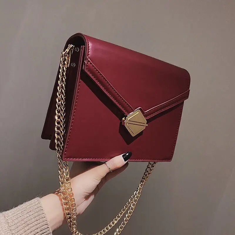 Designer Shoulder Crossbody Bag Chain Fashion Pattern Flap PU Leather Women Handbag Female Brand Lady Small Messenger Bag
Designer Shoulder Crossbody Bag Chain Fashion Pattern Flap PU Leather Women Handbag Female Brand Lady Small Messenger Bag