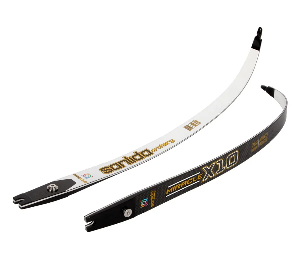 Sanlida Archery Miracle X10 ILF Limbs 68" 16-46 LBS Carbon Fiber High-End Recurve Bow Limbs Hunting Shooting Outdoor Sport
Sanlida Archery Miracle X10 ILF Limbs 68" 16-46 LBS Carbon Fiber High-End Recurve Bow Limbs Hunting Shooting Outdoor Sport