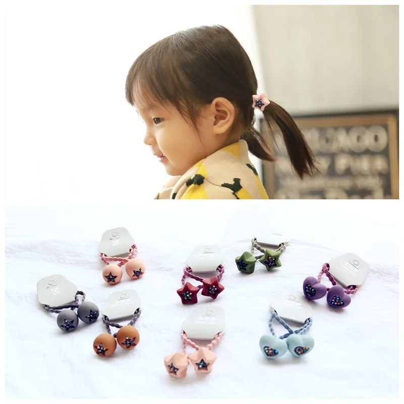 2pcs/lot Stylish Ball Star Heart Women Fashion Hair Rope Simple Elastic Hair Accessories Elegant Ladies Hair Ring Ponytail
2pcs/lot Stylish Ball Star Heart Women Fashion Hair Rope Simple Elastic Hair Accessories Elegant Ladies Hair Ring Ponytail