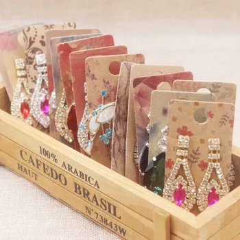 New arrival 4*9cm full color print jewerly earring card Flower styles /DIY Thank You jewelry drop earring dispaly tag card 100pc
New arrival 4*9cm full color print jewerly earring card Flower styles /DIY Thank You jewelry drop earring dispaly tag card 100pc