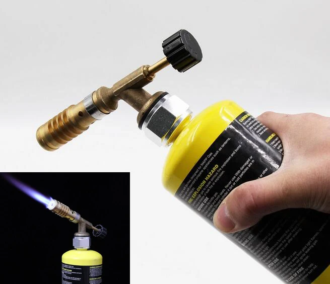 MAPP Gas Torch Soldering Gas Torch for Brazing Solder Propane Welding Plumbing Copper Material 135x45x25mm
MAPP Gas Torch Soldering Gas Torch for Brazing Solder Propane Welding Plumbing Copper Material 135x45x25mm