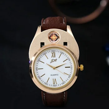 2 In 1 Rechargeable USB Watch Lighter Electronic Cigarette Lighter USB Charge Flameless Cigar Wrist Watches Lighter Gift for Men
2 In 1 Rechargeable USB Watch Lighter Electronic Cigarette Lighter USB Charge Flameless Cigar Wrist Watches Lighter Gift for Men