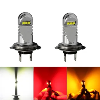 Newest ! 2Pcs H7 30W Led Fog Lights Bulb 750LM White Red Yellow Car Driving Running Lamp Auto Leds Light 12V 24V
Newest ! 2Pcs H7 30W Led Fog Lights Bulb 750LM White Red Yellow Car Driving Running Lamp Auto Leds Light 12V 24V