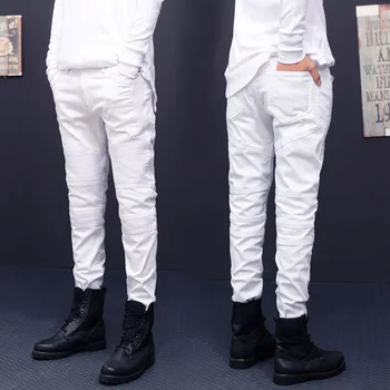 Hole Straight Mens Jeans Brand Solid Slim Fit Denim Trousers Fashion Pockets Summer Winter Men Clothes 2018 Plus Size
Hole Straight Mens Jeans Brand Solid Slim Fit Denim Trousers Fashion Pockets Summer Winter Men Clothes 2018 Plus Size