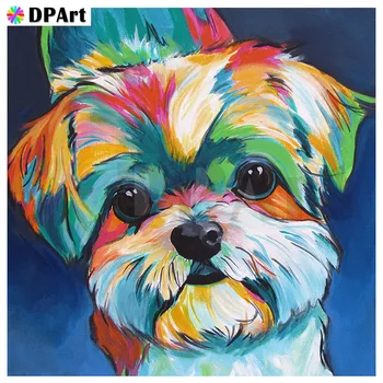 Daimond Painting Full Square/Round Drill Colorful Dog 3D Diamond Rhinestone Embroidery Painting Cross Stitch Mosaic Picture M676
Daimond Painting Full Square/Round Drill Colorful Dog 3D Diamond Rhinestone Embroidery Painting Cross Stitch Mosaic Picture M676