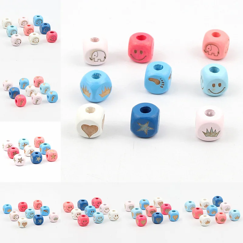 Mixed Color Carving Pattern Loose Spacer Square Wood Beads For Jewelry Necklace Bracelet Making DIY Wooden Beads 20PCS 14MM
Mixed Color Carving Pattern Loose Spacer Square Wood Beads For Jewelry Necklace Bracelet Making DIY Wooden Beads 20PCS 14MM