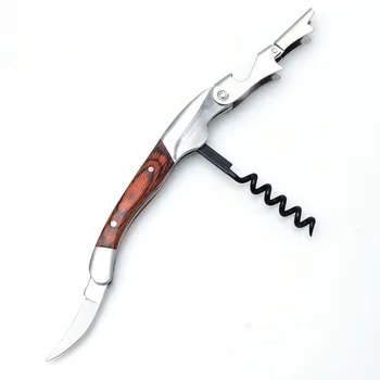 Portable Wood Handle Wine Opener Multifunction Screw Corkscrew Cook Wine Opener Hand Tools
Portable Wood Handle Wine Opener Multifunction Screw Corkscrew Cook Wine Opener Hand Tools