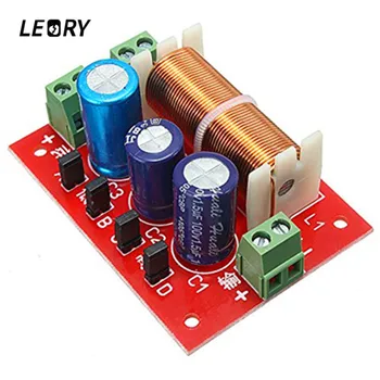 LEORY 400W Treble Bass 2 Way Frequency Divider Crossover Full Range Loudspeaker Replacement Accessory
LEORY 400W Treble Bass 2 Way Frequency Divider Crossover Full Range Loudspeaker Replacement Accessory