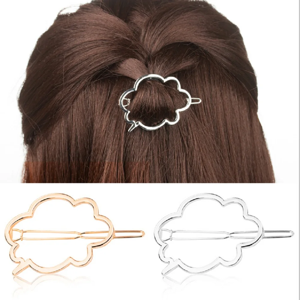 2019 New Arrival Clouds Hollow Hairpin Edge Clip Romantic Lovely Cartoon Hair Decorate Women Hair Fashion Jewelry Gold Sliver
2019 New Arrival Clouds Hollow Hairpin Edge Clip Romantic Lovely Cartoon Hair Decorate Women Hair Fashion Jewelry Gold Sliver