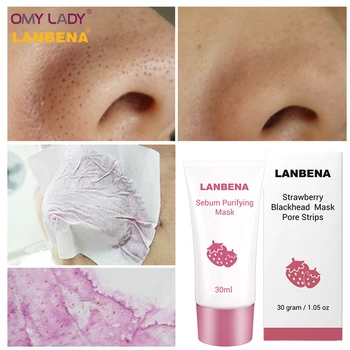 LANBENA Black Mask Nose Peeling Off Blackhead Remover Face Masks Acne Treatment For Face Deep Cleansing Blackhead Skin Care
LANBENA Black Mask Nose Peeling Off Blackhead Remover Face Masks Acne Treatment For Face Deep Cleansing Blackhead Skin Care